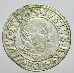GERMANIA - PRUSSIA - ALBRECHT 1525-1568 -AG/ GROSCHEN 1547 - Bild 1 von 2