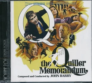 John Barry "THE QUILLER MEMORANDUM" Partitur Intrada Special Collection CD SEALED - Bild 1 von 2