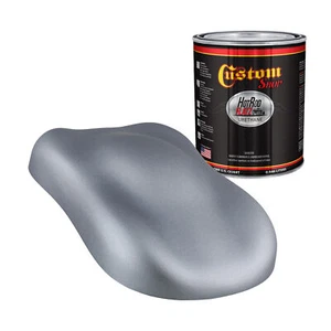 Hot Rod Flatz Cool Gray Metallic Urethane Automotive Flat Car Paint, Quart Only - Picture 1 of 5