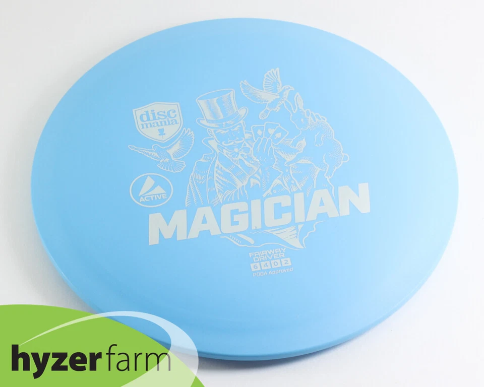 Discmania ACTIVE MAGICIAN *elige color y peso* Hyzer Farm controlador de disco de golf Foto 1 de 1