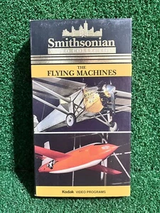 Smithsonian Video Collection The Flying Machines VHS 1991 Aviation History Video - Picture 1 of 4