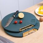 Cutting Board With Steel Stand 35cm Green and Yellow