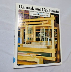 Damask and Opphämta with Weaving Sword or Drawloom Lillemor Johansson Opphamta - Picture 1 of 8