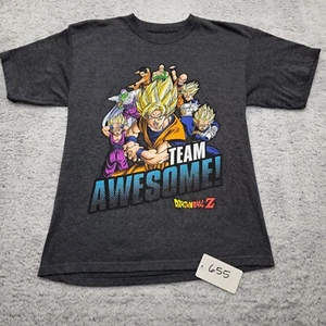 Dragon Ball Z T Shirt Boys XL Black Team Awesome Graphic Short Sleeve Pullover - Picture 1 of 8