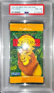 [PSA 8] The Lion King Booster Pack - Skybox 1994 🦁 - Picture 1 of 3