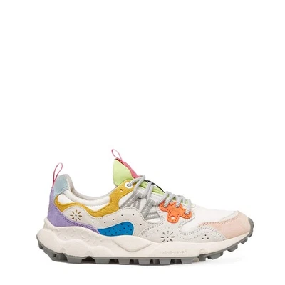 Flower Mountain Womens Yamano 3 Trainer White / Pink - Image 1 of 4