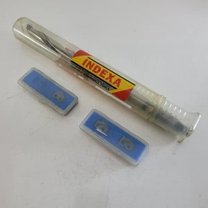 Wendeschneidbarer Spatenbohrer mit 14,5 mm & 15,5 mm Spitzen auf MT2 114 mm Nille (Indexa) - Bild 1 von 8