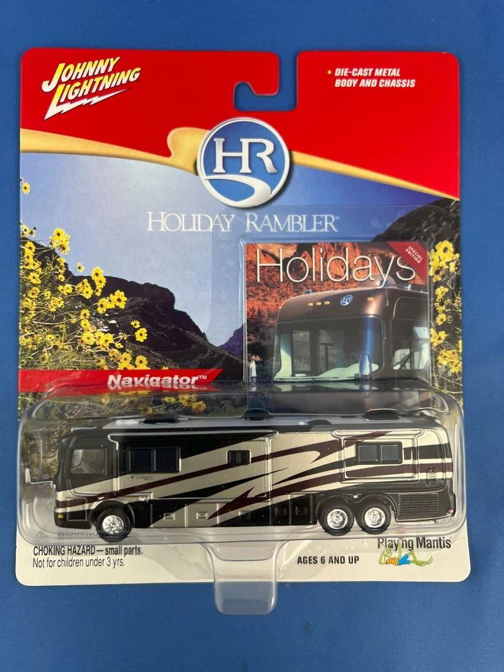 Johnny Lightning Holiday Rambler ~ Navegador ~ Autocaravana ~ Die-Cast ~ Nuevo ~ Foto 1 de 4