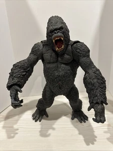 Kong The 8th Wonder Of The World 15" Deluxe Angry Roaring Figura Mezco Leer - Imagen 1 de 7
