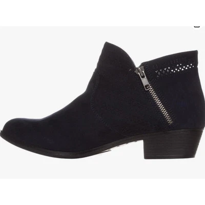 Botín American Rag Abby para mujer talla 10 azul marino cremallera lateral nuevo sin caja Foto 1 de 4