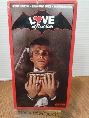 Love at First Bite (1993, VHS) George Hamilton Susan Saint James Horror Sealed  - Image 1 of 4
