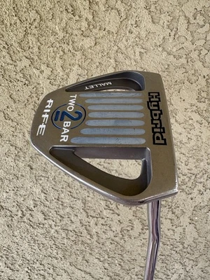 GUERIN RIFE 2 MAZO HÍBRIDO DE DOS BARRAS 33" PUTTER - EJE DE ACERO RIFE - AGARRE ESTRELLA Foto 1 de 4
