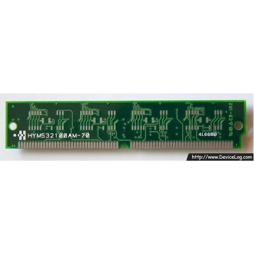 4MB Non Parity EDO 72 Pin SIMMS 4MB 72 Pin Non Parity EDO Memory SIMMs. 1Mx32-60 - Image 1 of 1