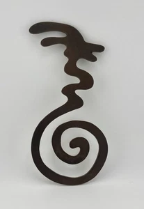Kokopelli Metall Wandbild Southwestern, rustikal, schönes Geschenk, aufgerollter Körper, Markenlos - Bild 1 von 5