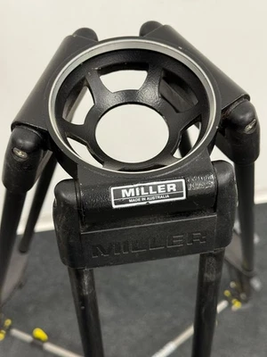 Miller Sprinter II 2-Stage Carbon Fibre Tripod (Model 1576?) – 100mm Bowl - Image 1 of 4