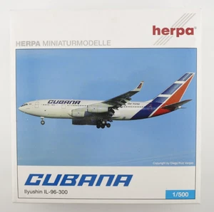 Herpa Cubana Ilyushin IL-96-300 Model - 1:500 - 508278 - Picture 1 of 18