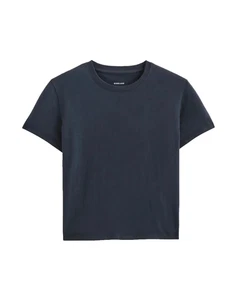 T-shirt Everlane The Box Cut in cotone essenziale - Medium - Navy - senza tasche - Foto 1 di 4