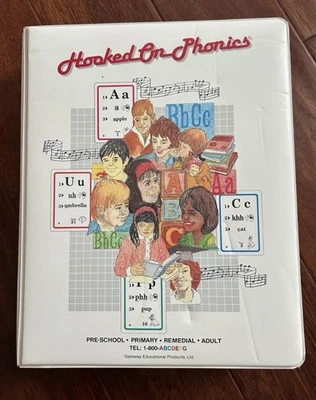 Juego completo de fonética enganchada 1992 vintage por Gateway Educational Products Foto 1 de 4