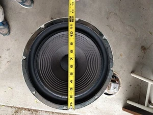 2 woofers from The Fisher speakers XP-9B Tested And Working 12" Speaker # W-206X - Picture 1 of 10