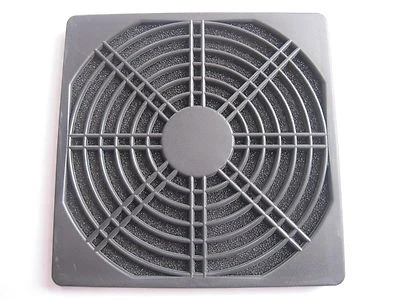 10 pcs Black Dustproof Dust Filter Used for 120x120mm DC Fan 12cm 120mm New - Image 1 of 3