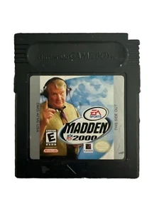 MADDEN 2000 Nintendo Gameboy Cartridge Only - Tested & Authentic - Picture 1 of 2