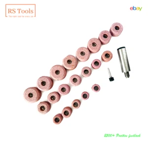 Valve Seat Grinding Stones Set Of 20 Pcs For Black And Decker + Holder 9/16" USA - Picture 1 of 22