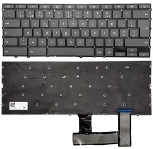 Original Clavier BELGIË Lenovo Chromebook S340-14 S330 AZERTY GRIJS - Afbeelding 1 van 4
