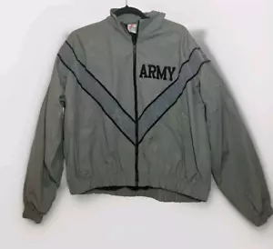 US Army IPFU Physical Fitness Jacket Mens Small American Players Made in USA - Picture 1 of 7