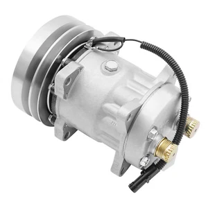 A/C Compressor New For Case IH/Case /New Holland 12V Silver 1999755C2/86993462 - Bild 1 von 17