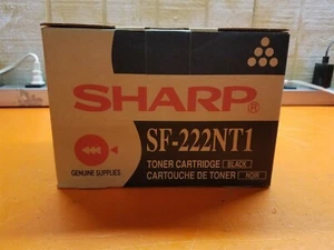 ⭐️⭐️⭐️⭐️⭐️ Sharp Black Toner Cartridge SF-222NT1 - Picture 1 of 3