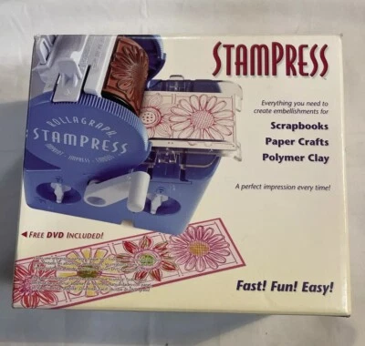 Stampress de Clearsnap Nuevo Vintage Antiguo Stock (2006) Rápido, Divertido, Fácil! Foto 1 de 4