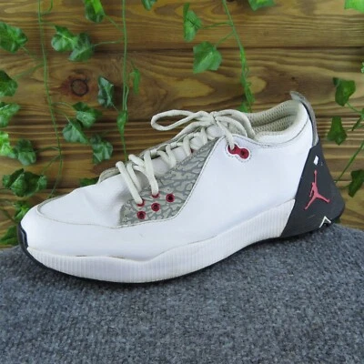 Nike Air Jordan ADG 2 Hombres Talla 9 Blanco Cemento Gris Rojo Negro CT7812-100 Golf G Foto 1 de 4