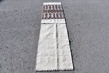 2x7.3 ft Runner Rugs, Oushak Rug, Turkish Rugs, Colorful Rug, Muted Rug, Kilim