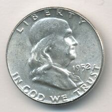 1952 Franklin 90% Silver Half Dollar Exact Coin Shown