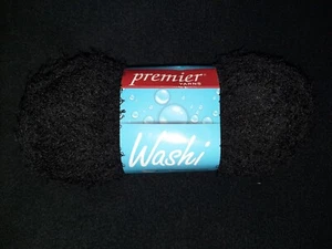 Premier Yarns Washi Scrubby Yarn BLACK - Picture 1 of 1