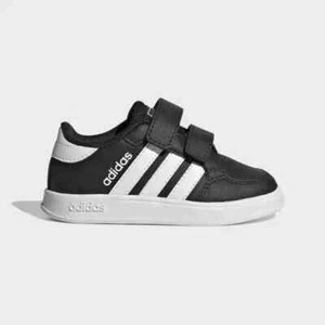 adidas Breaknet I FZ0091 Black White Toddler Size 6.5 New 100% Original - Picture 1 of 3