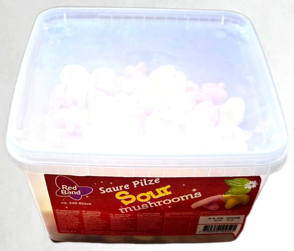 1 Dose Red Band super Saure Pilze A 1200g Redband