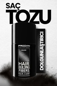 Hair Building Fibers – Black – 27g | Instant Hair Thickening Powder | Conceals T - Picture 1 of 5