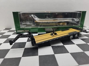 1:64 GreenLight gooseneck Flat Bed trailer hitch tow truck ford chevy dodge - Picture 1 of 6