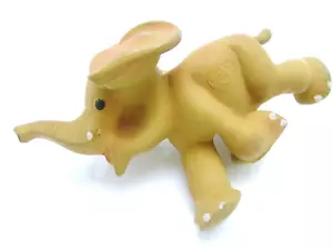 Vintage Rempel Rubber Elephant Squeak Toy - Picture 1 of 5
