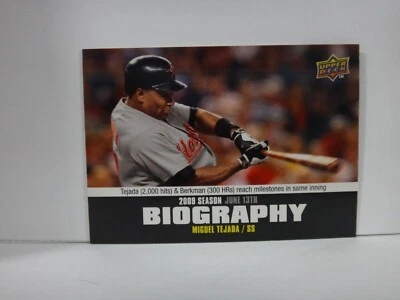 2010 Upper Deck Season Biography Miguel Tejada #SB-82 - Image 1 of 2