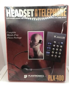 Plantronics PLX-400 Cuffia con telefono nuova con scatola - Foto 1 di 6