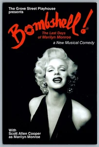 Postcard Theatre 2001 Bombshell The Last days of Marilyn Monroe Musical Comedy B - Bild 1 von 2