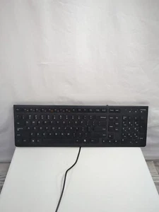 Lenovo Wired USB Slim Keyboard LXH-EKB-10YA Works Tested - Picture 1 of 9