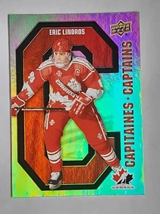 ERIC LINDROS Canada Captains 2021-22 Upper Deck Tim Hortons Canada NHL CC-10 - Picture 1 of 2