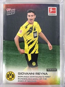 Topps Now Bundesliga #5 2020 primer gol de Giovanni Reyna Borussia Dortmund  - Imagen 1 de 2