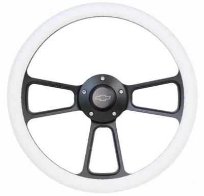 Chevrolet Chevy II y Nova 1964-1966 ¡Kit completo de volante blanco y negro! Foto 1 de 4