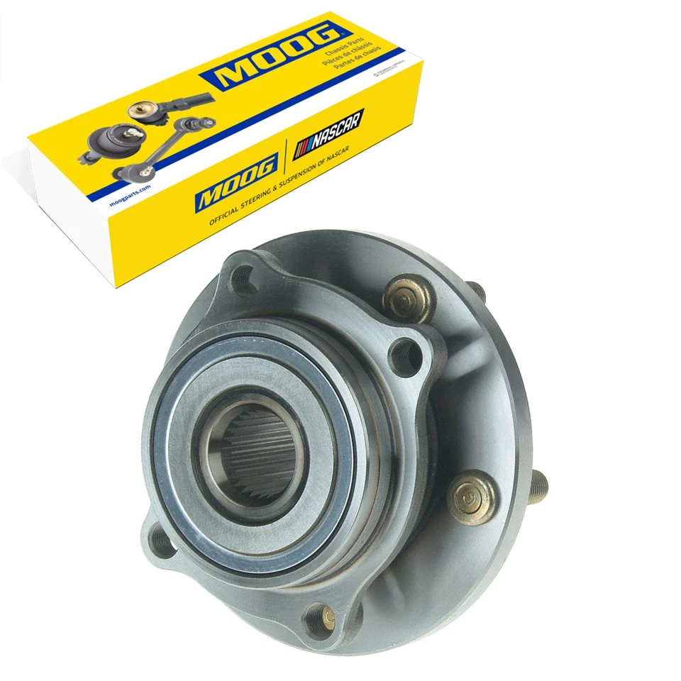 Rolamento de roda MOOG e conjunto de cubo dianteiro para 2004-2012 Mitsubishi Galant - Imagem 1 de 4