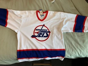 WINNIPEG JETS Authentic Ultrafill 90s CCM JERSEY Size 54 - Picture 1 of 7