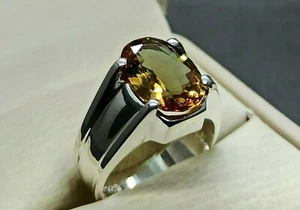 Alexandrite Ring Sterling Silver 925 Handmade Color Changing Gemstone Women Ring - Picture 1 of 12